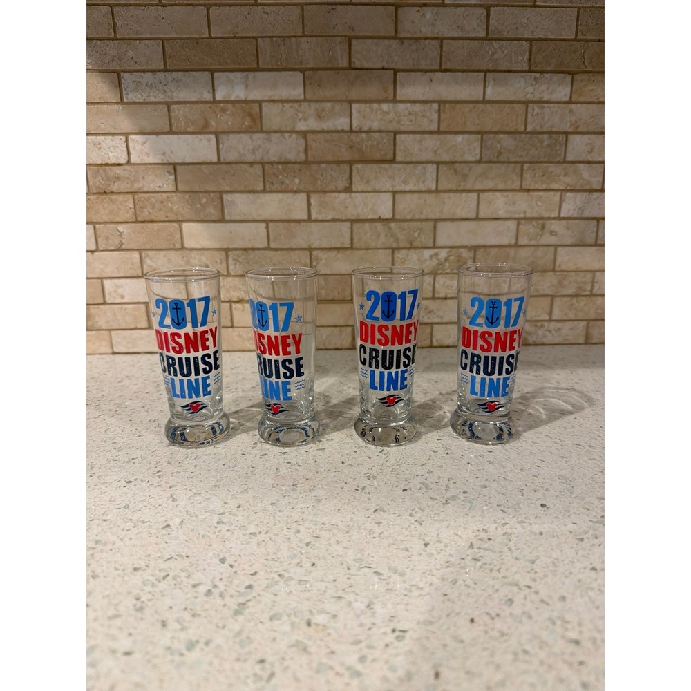 Disney Cruise Line Shot Glass Bundle 2017